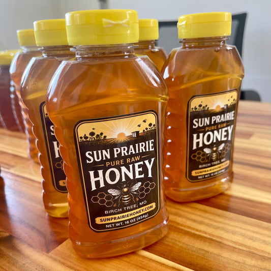 Pure Raw Honey – 16 oz | Missouri Ozarks