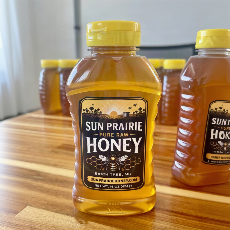 Pure Raw Honey – 16 oz | Missouri Ozarks
